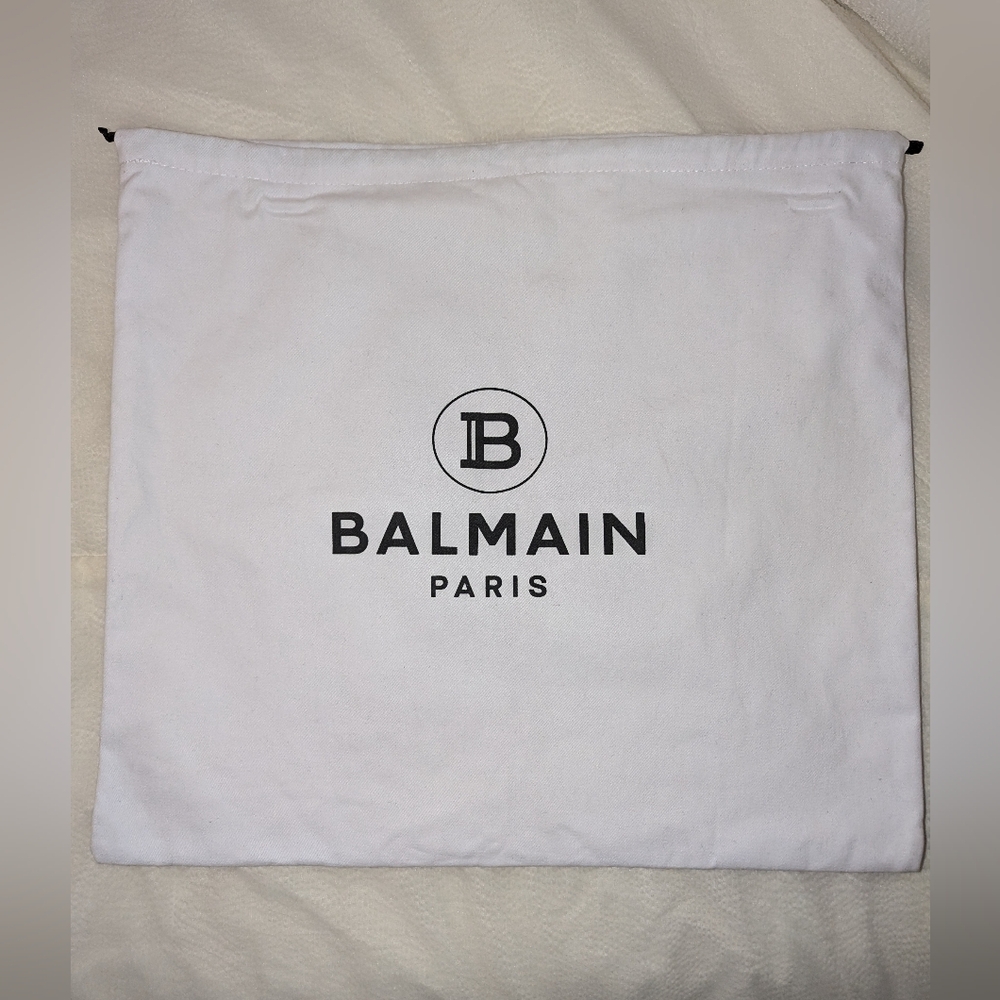 Balmain Dust Bag White EUC